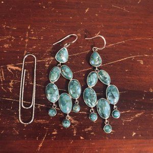 Silpada Turquoise Sterling Silver earrings